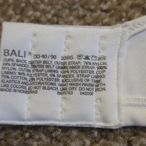 Bali double support 40dd white - double,